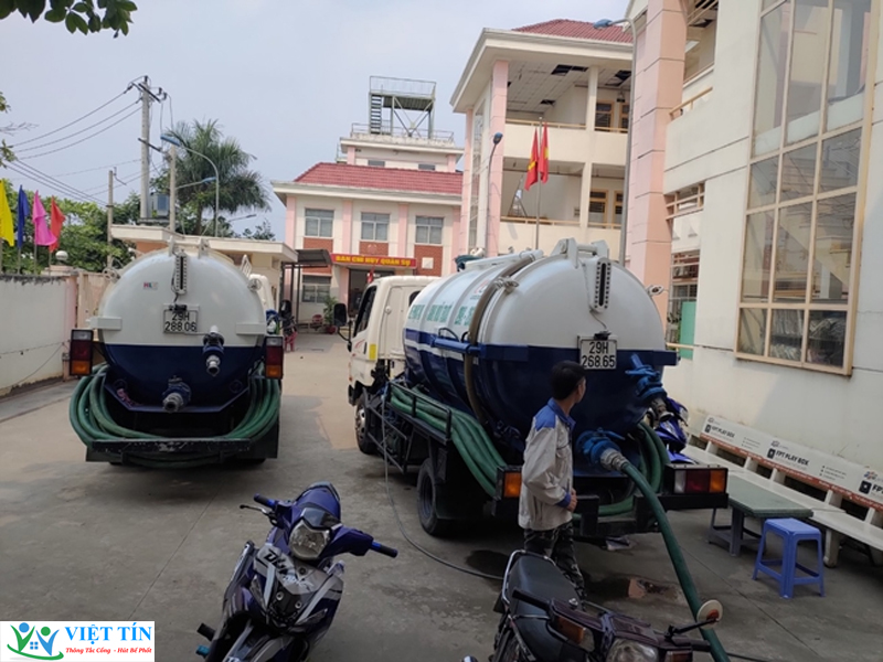 Việt Tín cung cấp dịch vụ hút hầm cầu tại Cà Mau uy tín?